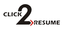 Click 2 Resume Logo