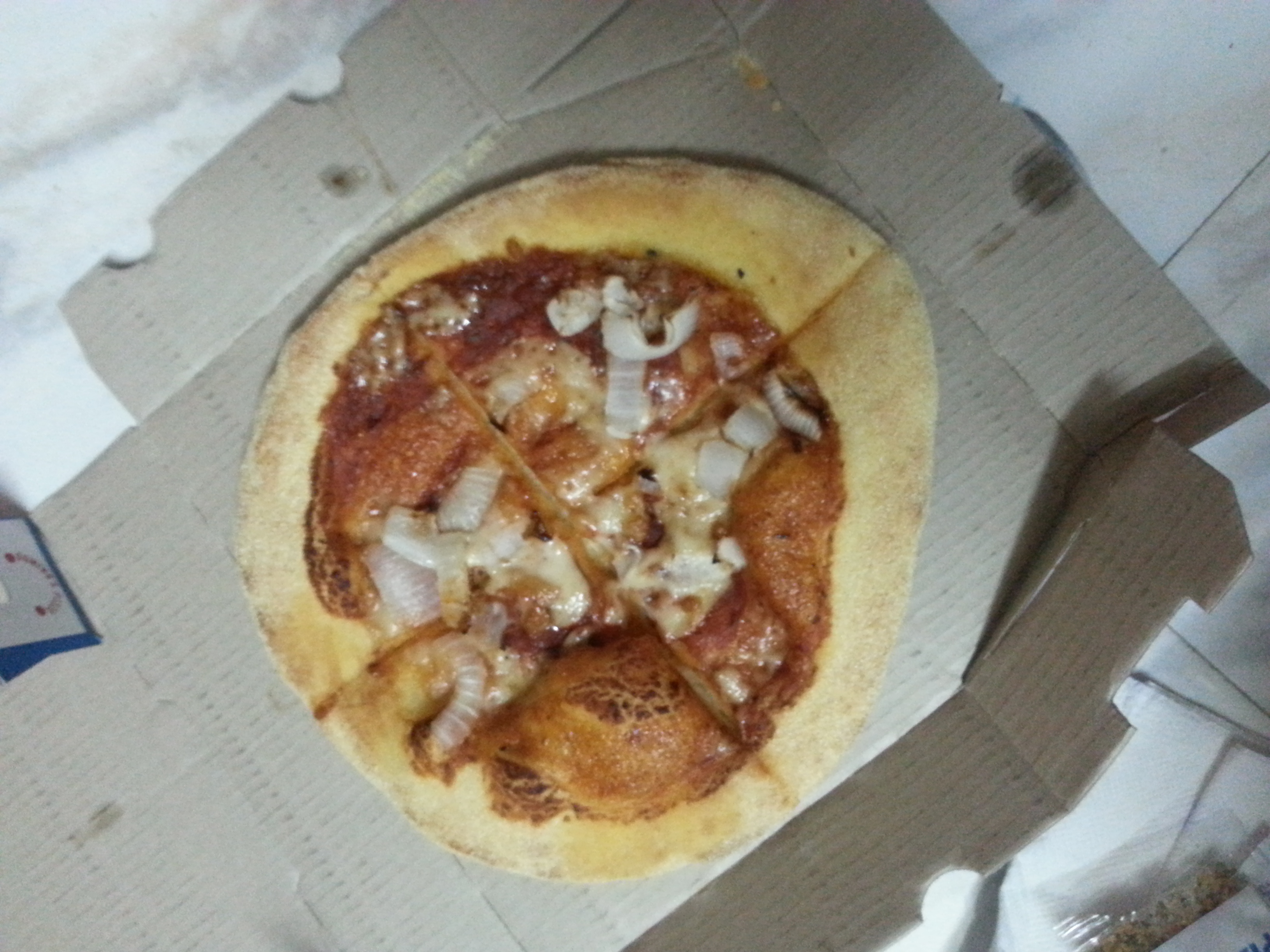Domino's Pizza — Bad quality of pizza delivered