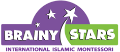 Brainy Stars International Islamic Montessori Logo