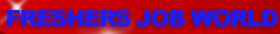 Freshers Job World  Logo