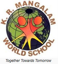 K R Mangalam World School Logo