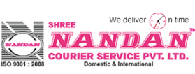 Shree Nandan Courier Service  Logo
