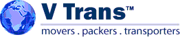 VTrans Movers And Packers Logo
