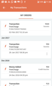 Transaction successful but recharge didn't happen