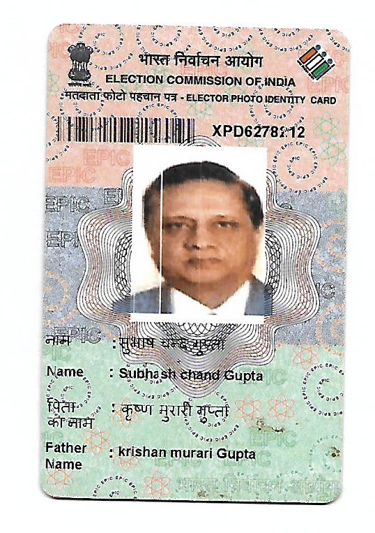 Election Commission Of India [Eci] — Correction of address in voter id card