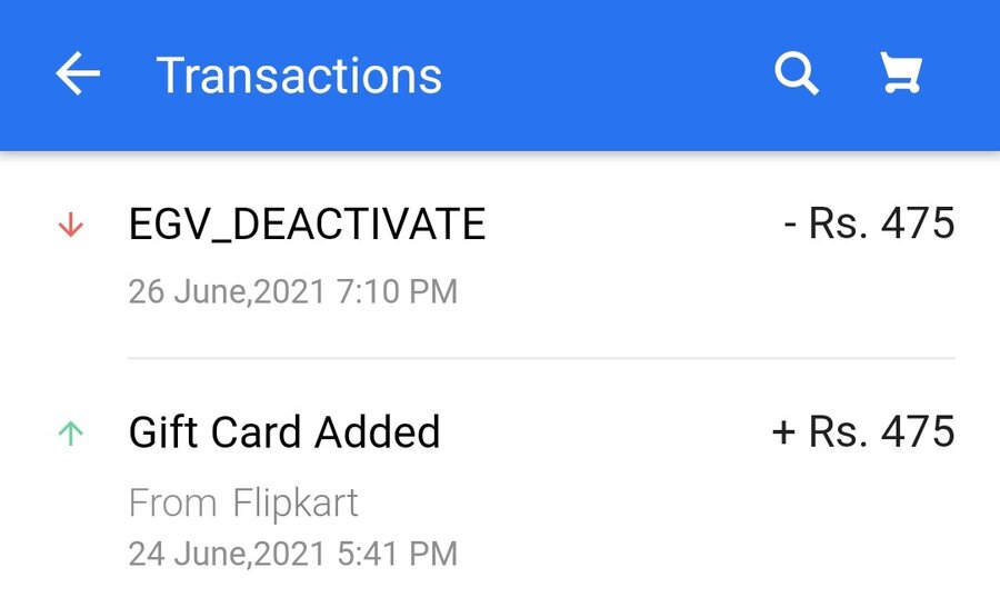 [Resolved] Flipkart — flipkart gift card deactivated without any reason