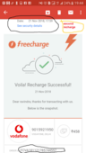 first recharge not successful and second successful same at time, after few minutes the first recharge done