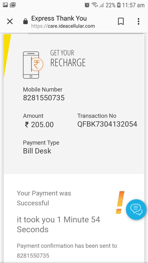 Billdesk — pspcl payment issue