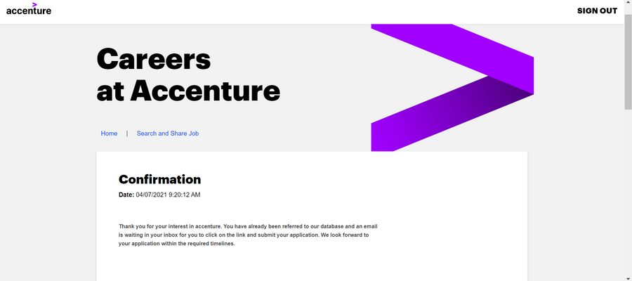 Accenture jobs portal epicor software stockt icker