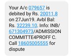online token fee paid but didn't get payment slip