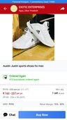 fake adidas shoes being sold online on udaan app