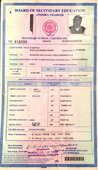incorrect name printed on mark sheet and provisional certificate