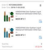 makeup products refund