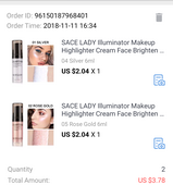 makeup products refund
