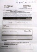 Denial to travel in Air India Express and request for refund