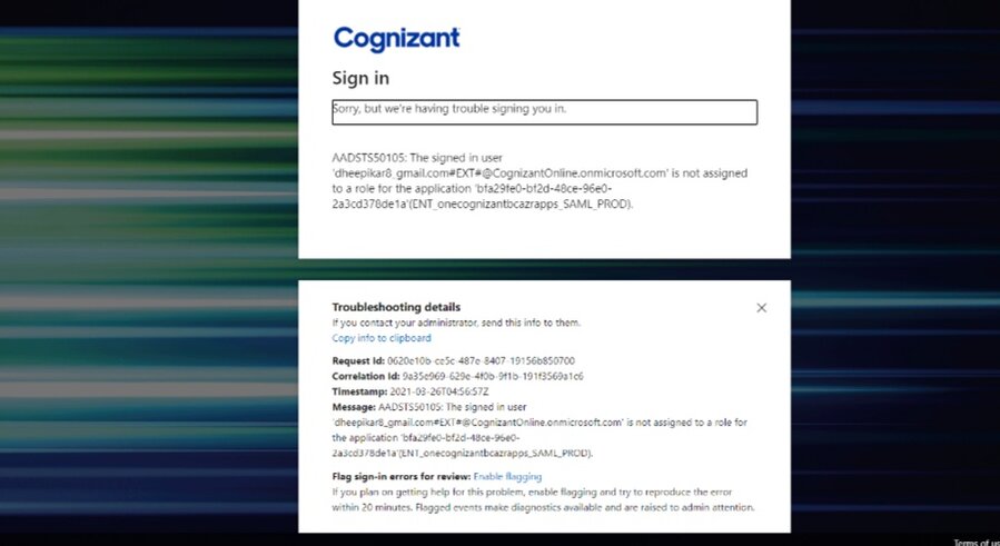 Onecognizant cognizant portal accenture project management