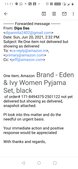 Fwd: order#171-8494375-250112, Onetem, Amazon Brand - Eden