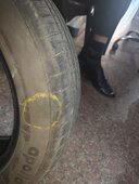 Bad Quality Apollo Tyres, Bubble on sides with Less than 10k Km driven