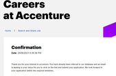 Unable to apply for any job profiles