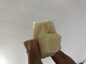 Amul cheese cube has a plastic piece in it