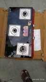 Usha gas stove with missing parts