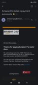 Amazon pay later service