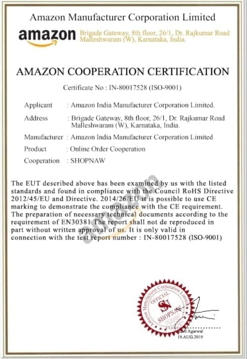 amazon-manufacturer-corporation-limited-mall-rebate-fraudulent-activity