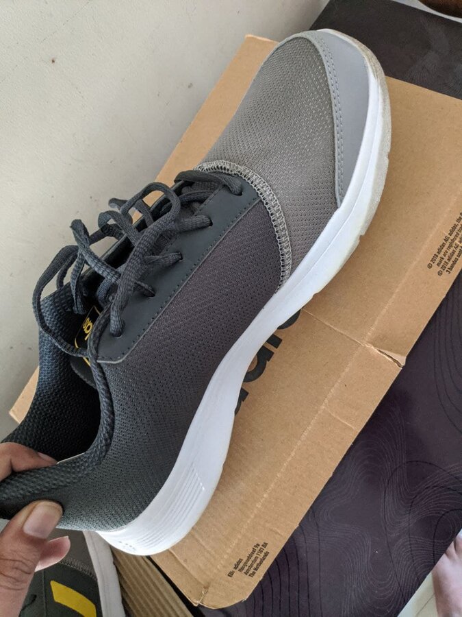 Flipkart — ADIDAS Adivat M Running Shoes For Men Color: Grey Size: 8